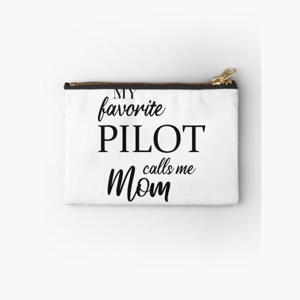 Item preview, My Favorite Pilot Calls Me Mom designed and sold by woodesigner.
