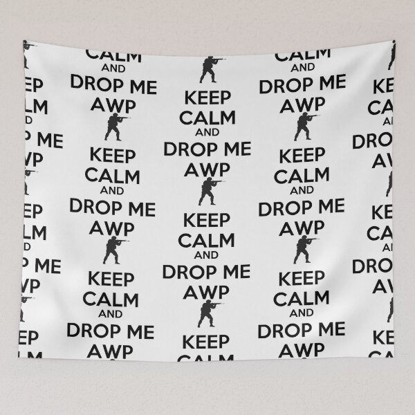 Item preview, Counter Strike keep calm awp Sweat à capuche léger designed and sold by SzaboVilmos.