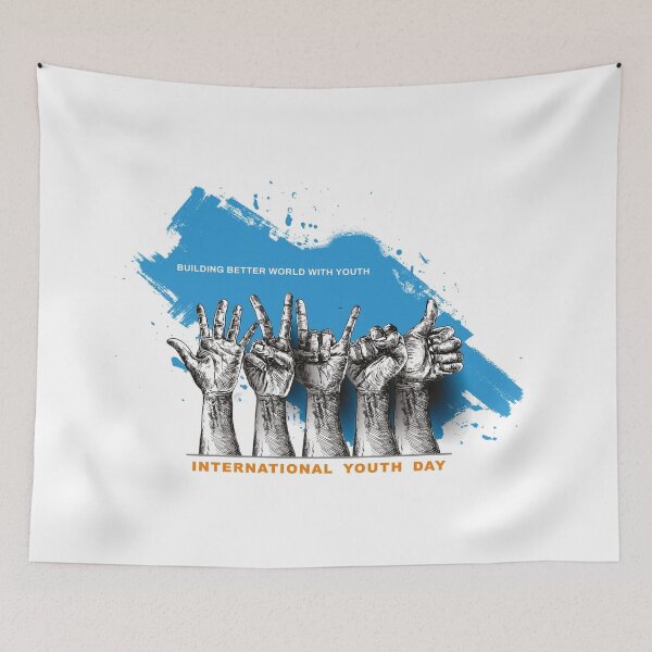 Item preview, Youth Day | 12 Aug | Design III designed and sold by YI-Creations.