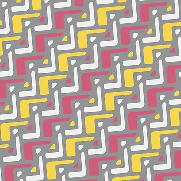 Artwork thumbnail, Retro Color Mix Pattern by JoyforU