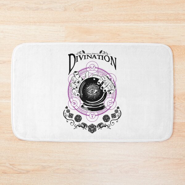 Item preview, Divination - RPG Magic School Series Noir Sticker designed and sold by SzaboVilmos.