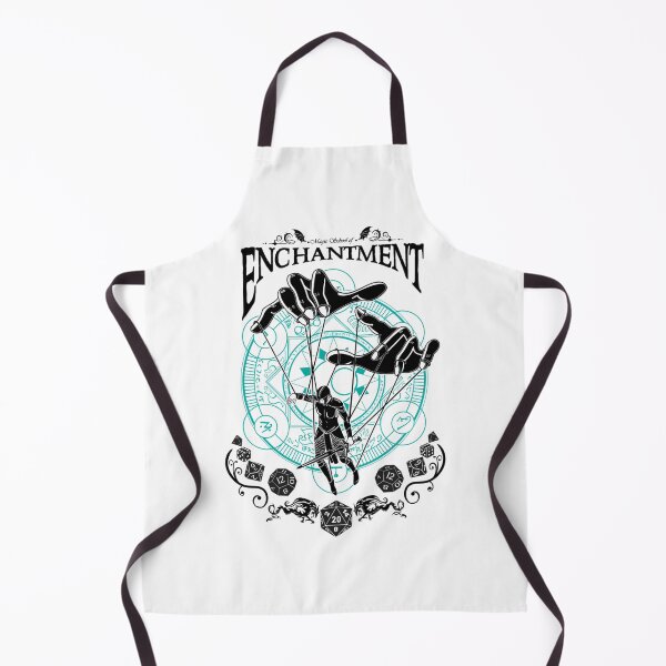 Item preview, Enchantement - RPG Magic School Series Noir Sticker designed and sold by SzaboVilmos.