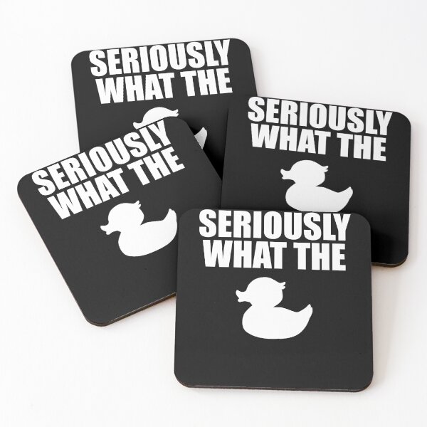 Item preview, eriously What The Duck  designed and sold by clickmostro.