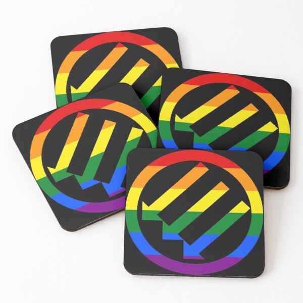 Item preview, Gay Antifa Rainbow (LGBT) designed and sold by RevolutionInPaint.