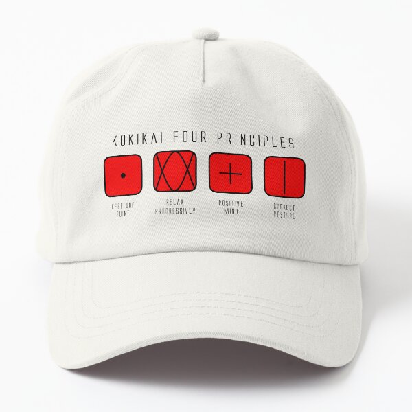 Four Principles to Live by Dad Hat