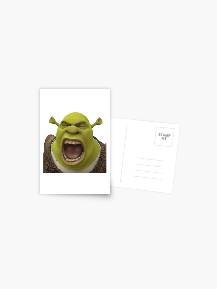 Screaming Shrek  Art Board Print for Sale by SunnyMoonCrafts