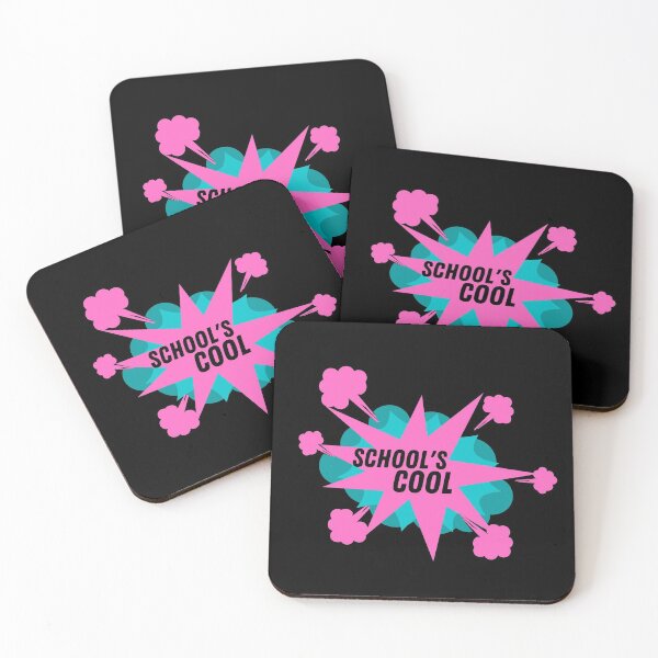 Item preview, School's cool - Pink super hero Pow effect print designed and sold by yennyz.