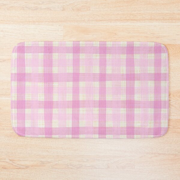 Item preview, gingham - candy pink designed and sold by Claire Bowley.