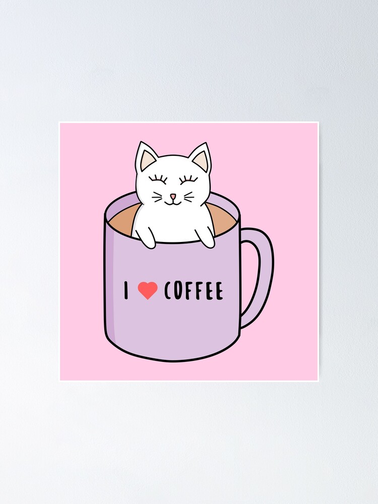 Cutest mug ever - Pink Poster