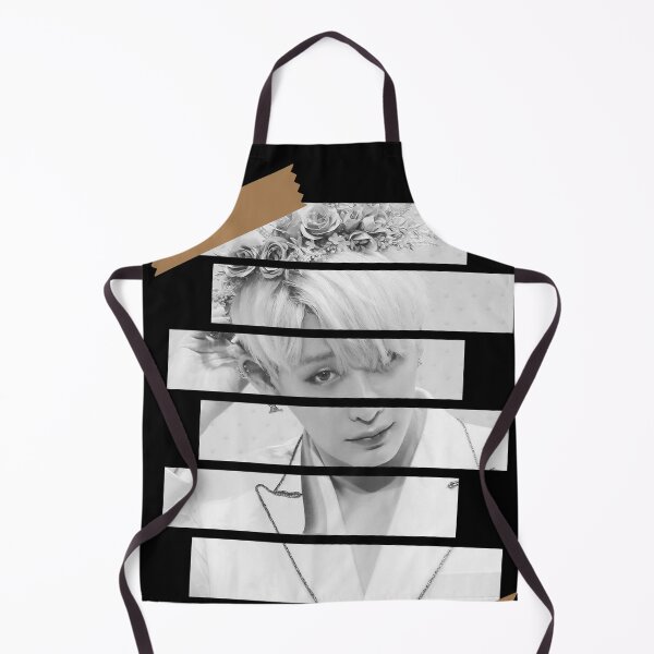 Item preview, Lee Hoseok MONSTA X Wonho Korean Kpop Monochrome Stripe Design designed and sold by Piosenka Art.