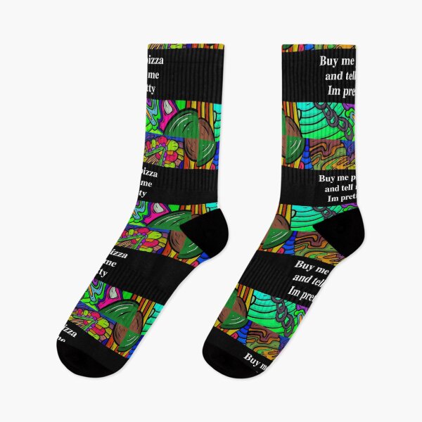 Item preview, buy me pizza and tell me im pretty designed and sold by sarina G.
