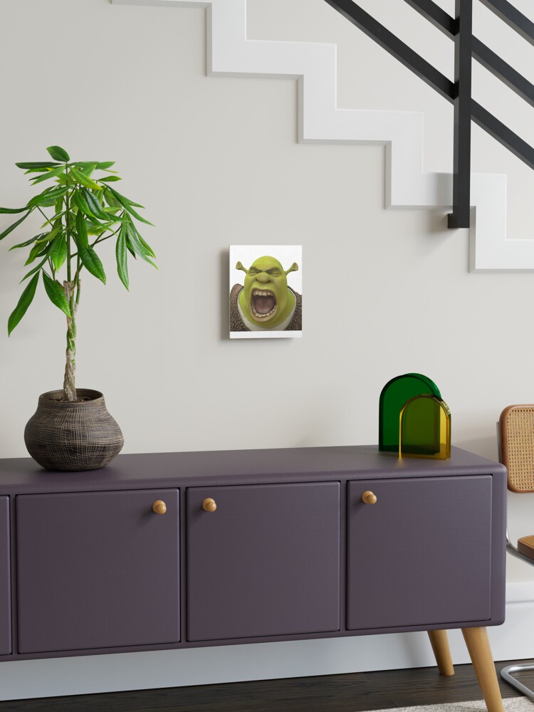 Screaming Shrek  Art Board Print for Sale by SunnyMoonCrafts