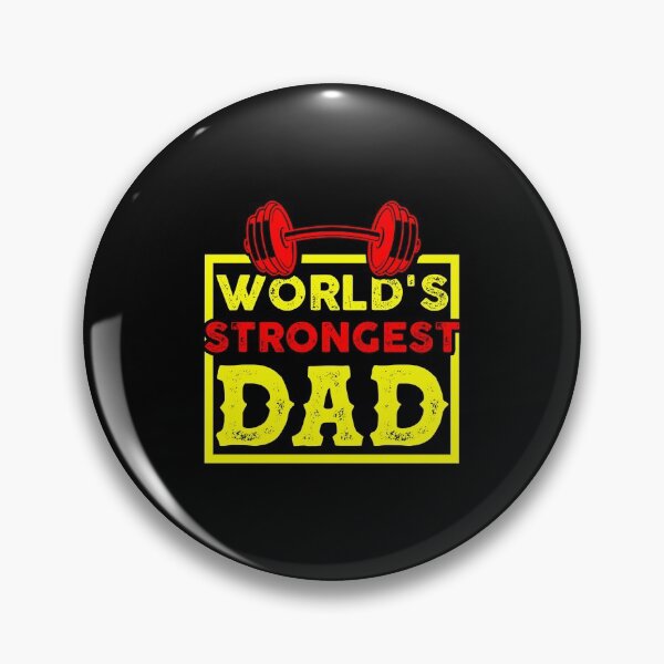 Item preview, World's strongest dad designed and sold by Zexten.