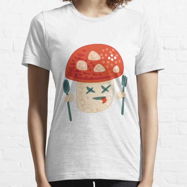 funny poisoned mushroom character Essential T-Shirt