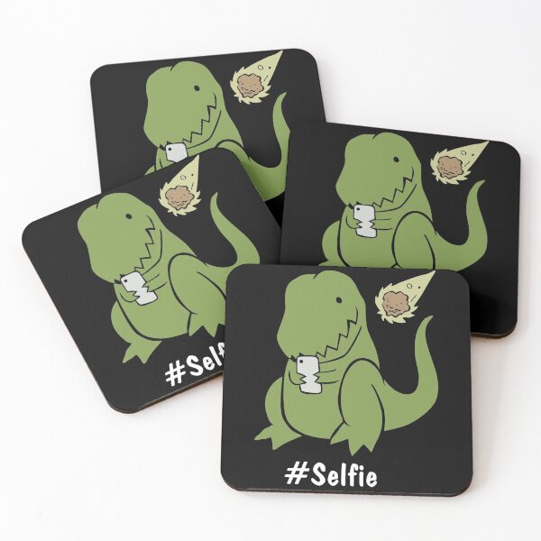 Item preview, T-Rex Taking Selfie Dinosaur Dino Cool Cute Humorous Funny  designed and sold by clickmostro.