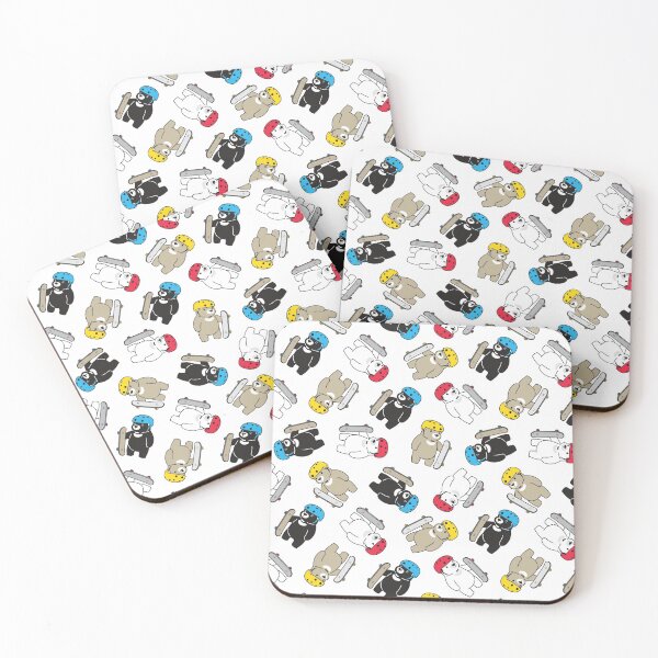 Item preview, Bear Polar Seamless Pattern Skateboard designed and sold by Peekonet.