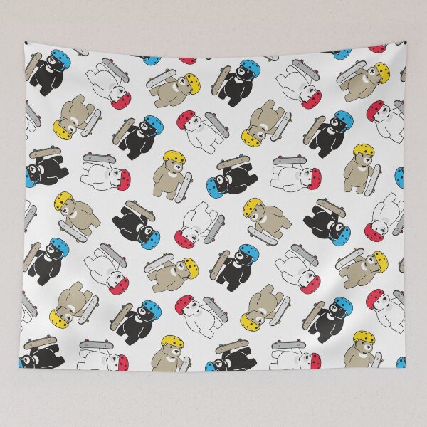 Item preview, Bear Polar Seamless Pattern Skateboard designed and sold by Peekonet.