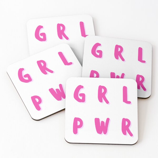 Item preview, Girl Power Motivational Quote Pink designed and sold by Happiness Creators.