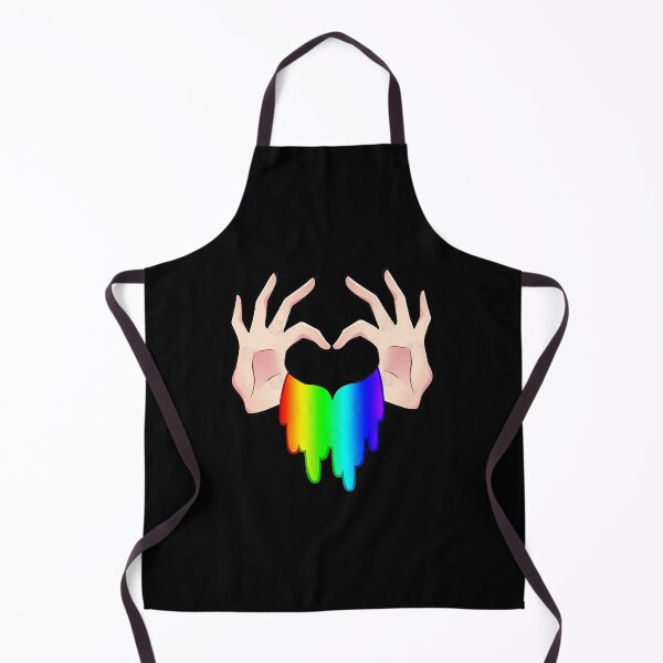 Item preview, Gay Pride LGBT Rainbow Flag Heart Unity designed and sold by RevesMus.