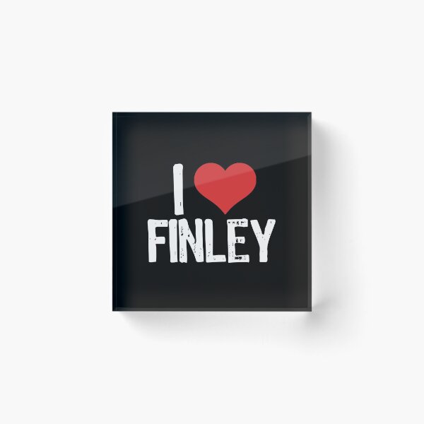 Item preview, I Love Finley designed and sold by The "I Love Everything" Shop.