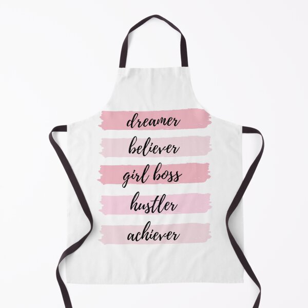 Item preview, Dreamer Believer Girl Boss Hustler Achiever Quote designed and sold by Happiness Creators.
