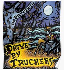 WILLIAMS02 Drive-By Truckers american band Tour 2016 Poster