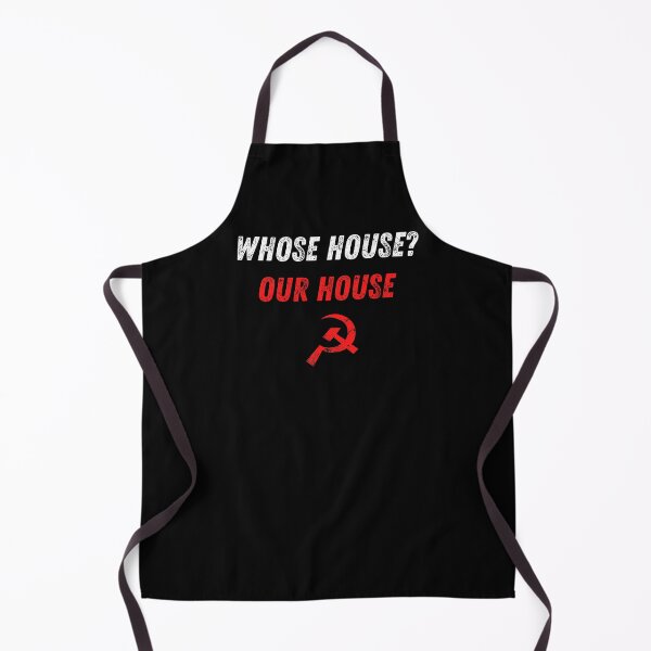 Item preview, Whose House? Our House | Communist Collectivist designed and sold by StickerPolitics.