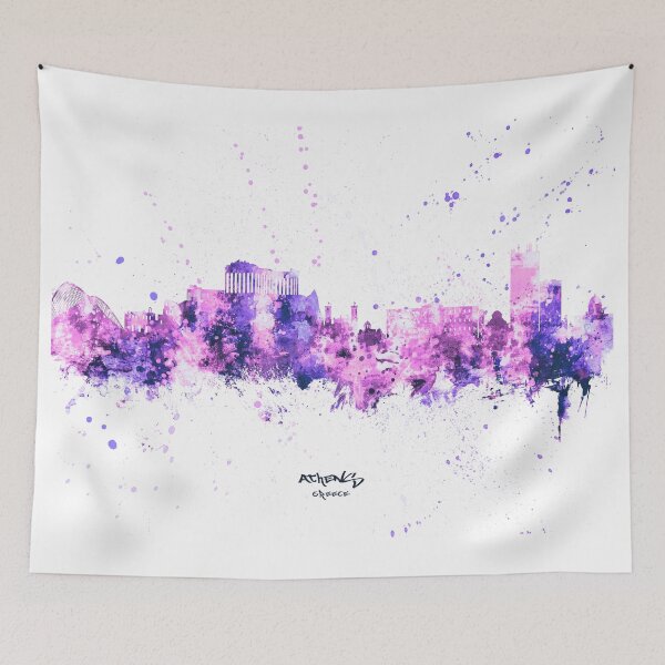 Item preview, Athens Greece Skyline designed and sold by ArtPrints.