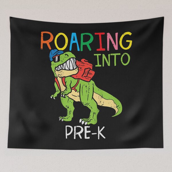 Item preview, Roaring Into Pre K T-Rex Dinosaur Prek Back To School Boys designed and sold by DavidAlun.