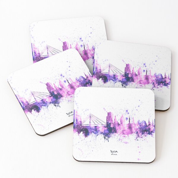 Item preview, Riga Latvia Skyline designed and sold by ArtPrints.