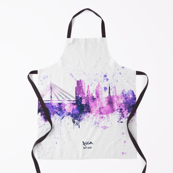 Item preview, Riga Latvia Skyline designed and sold by ArtPrints.