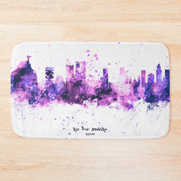 Item preview, Rio de Janeiro Brazil Skyline designed and sold by ArtPrints.