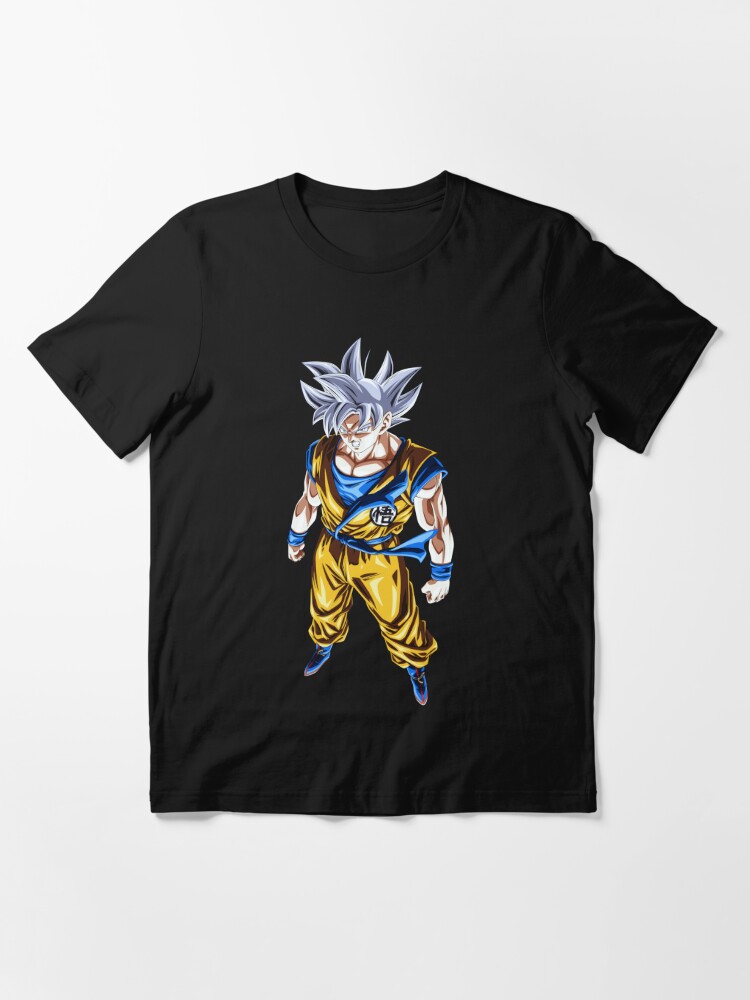 Dragon Ball Super Goku Ultra Instinct Essential T-Shirt for Sale