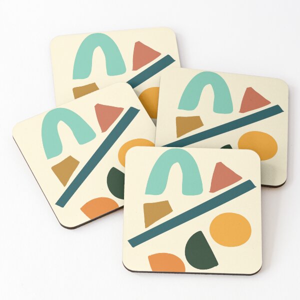 Item preview, Boho Shapes Abstract designed and sold by MaiZephyr.