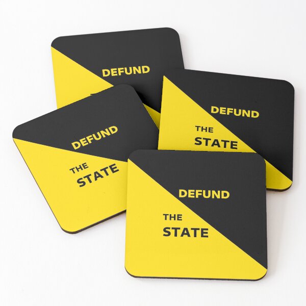 Item preview, Defund The State - Anarcho-Capitalism Flag designed and sold by SolarCross.