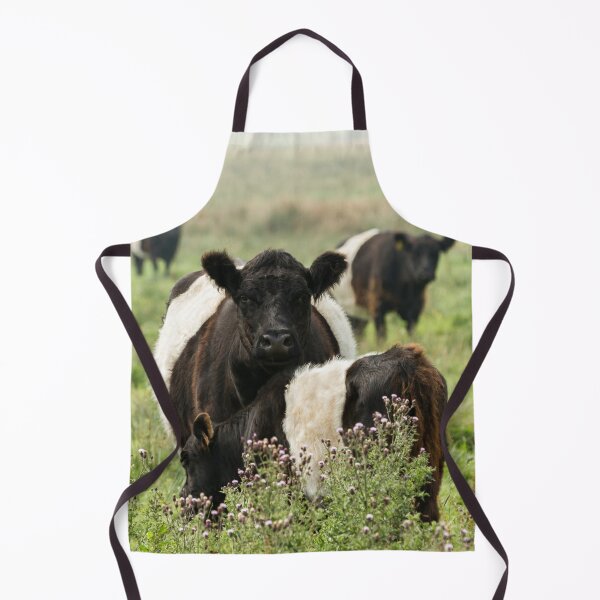 Raspberry Cow Apron for Sale by Jane Stanley