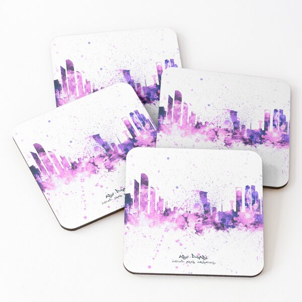 Item preview, Abu Dhabi Skyline designed and sold by ArtPrints.