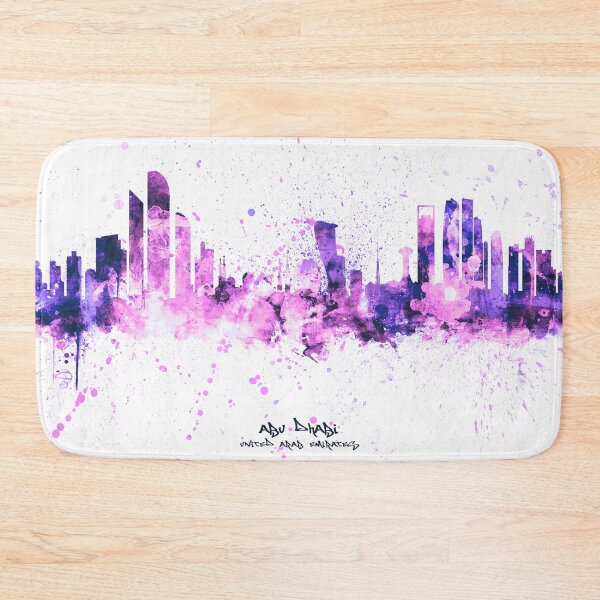 Item preview, Abu Dhabi Skyline designed and sold by ArtPrints.