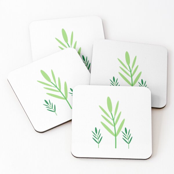 Item preview, Green leafy designs  designed and sold by Demask.