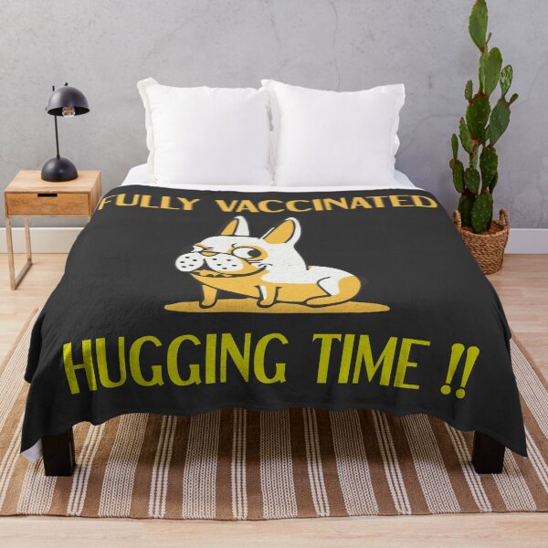 Item preview, Fully Vaccinated Dog Hugging Time Funny Collection designed and sold by AhmedBuhaisi.