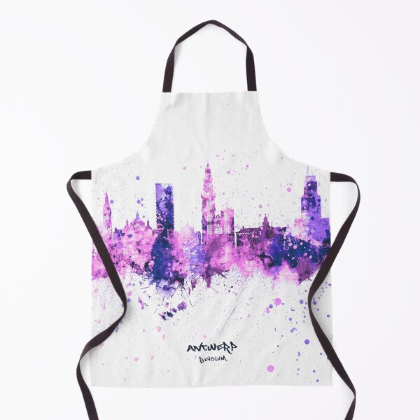 Item preview, Antwerp Belgium Skyline designed and sold by ArtPrints.