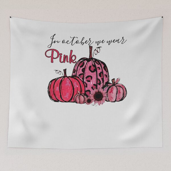 Item preview, In October We Wear Pink  designed and sold by glynismalcolm.