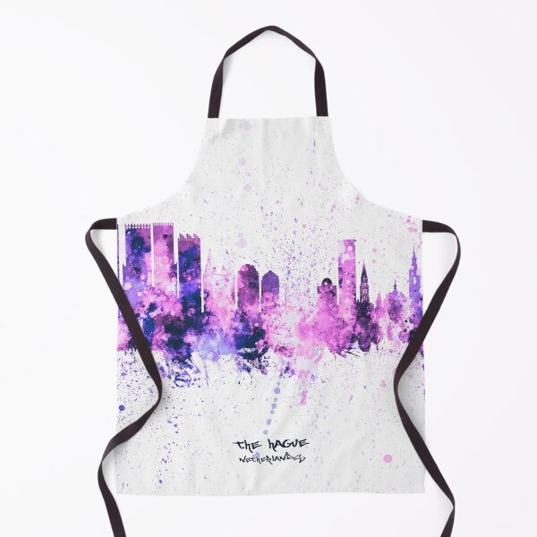 Item preview, The Hague Netherlands Skyline designed and sold by ArtPrints.