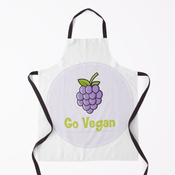 Item preview, Go vegan. Lettering. Vegan 100%. Grape icon. designed and sold by KsuWonder.