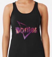 Erstaunliches Galaxie Doritos Design Racerback Tank Top