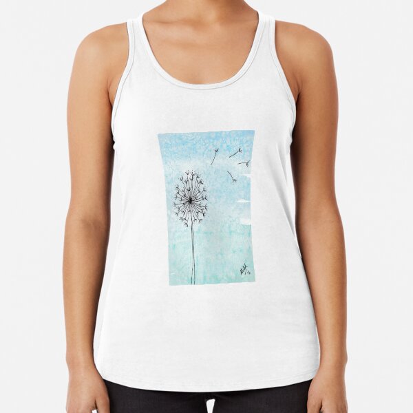 Dandelion Racerback Tank Top