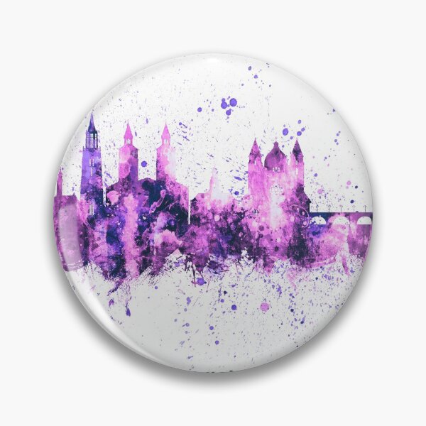 Item preview, Maastricht The Netherlands Skyline designed and sold by ArtPrints.