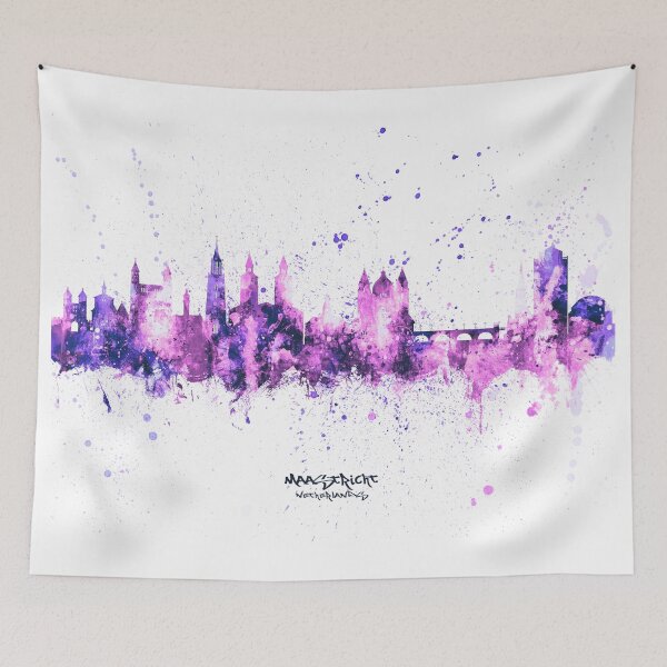 Item preview, Maastricht The Netherlands Skyline designed and sold by ArtPrints.
