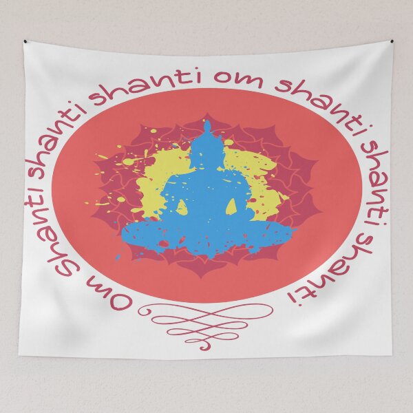 Item preview, BUDDHA OM SHANTI designed and sold by BHAGAVATHI.
