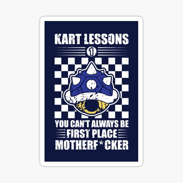 Kart Lessons #01 Sticker